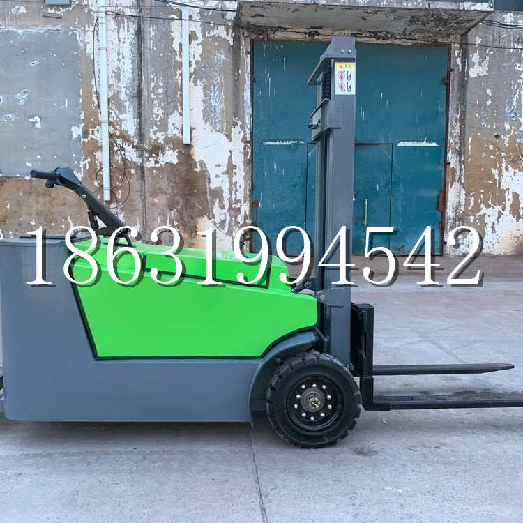 黑水县小型电动叉车1吨2吨步行站驾式电瓶堆高充电装卸车液压升降车铲车